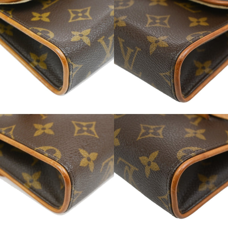 Louis Vuitton Florentine Pochette Damier Brown Canvas Bag