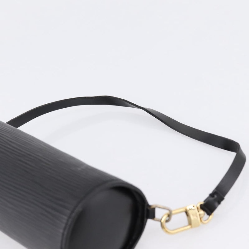 Louis Vuitton Soufflot Pochette Epi Leather Black Bag