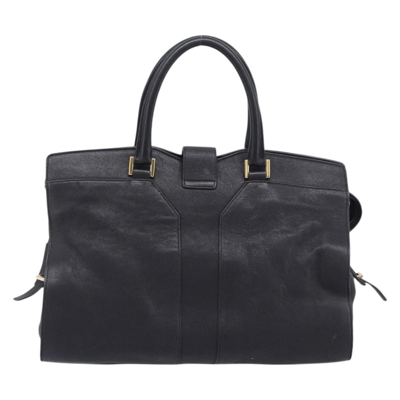 Saint Laurent Classic Y Cabas Leather Black Bag