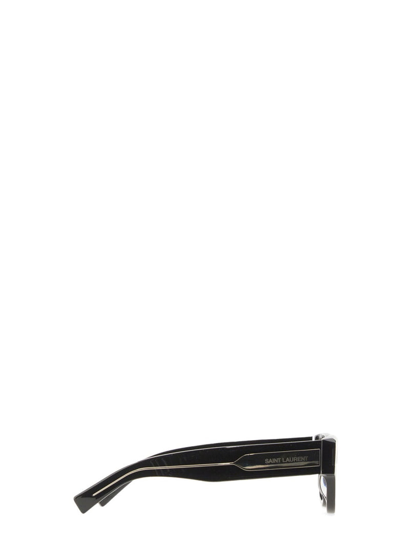 Saint Laurent 736433_y99561033 Aviator Frame Sunglasses — Black Nylon