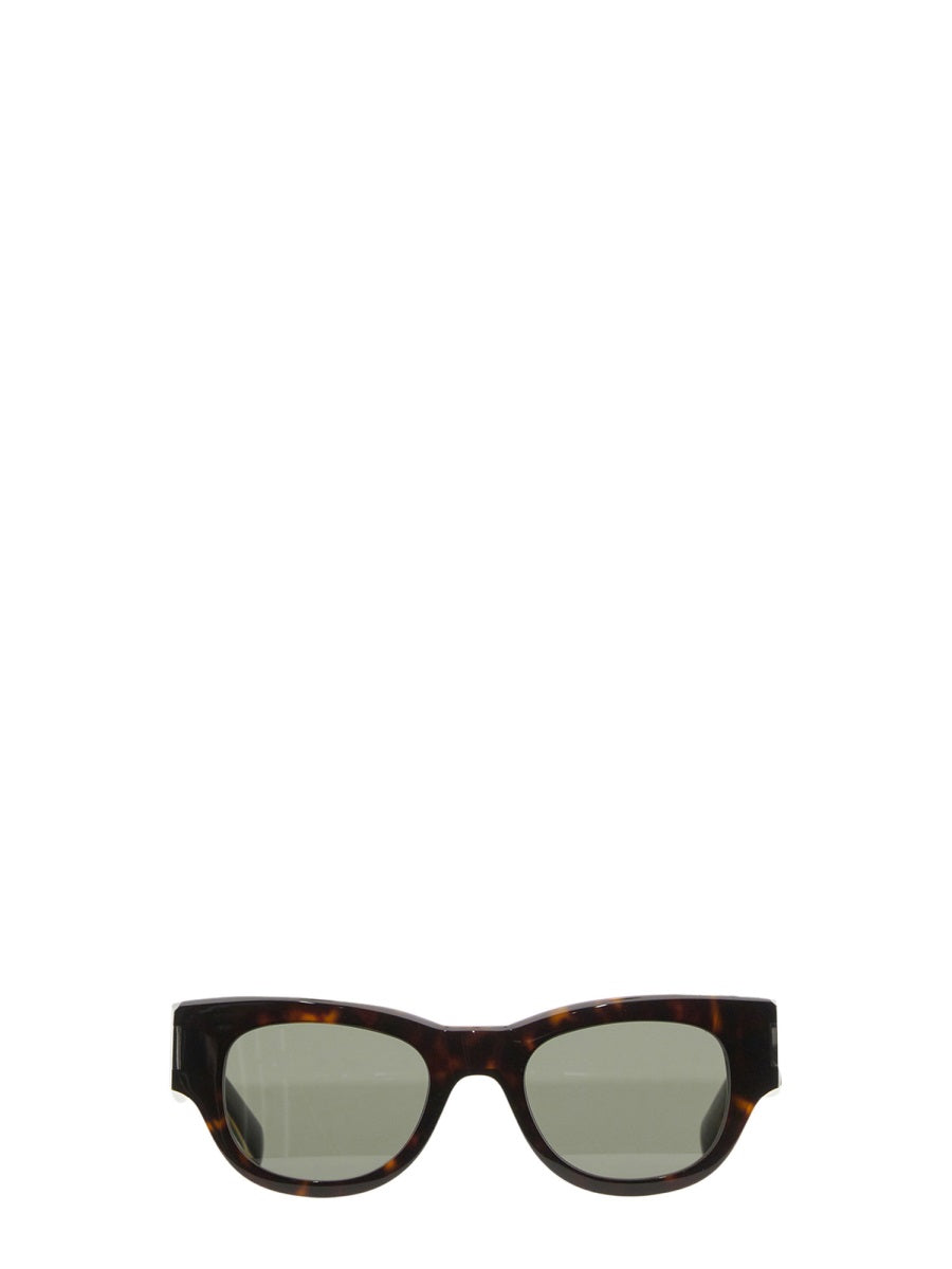 Saint Laurent 736433_y99562338 Aviator Nylon Lens Sunglasses — Gray