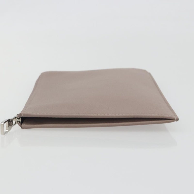 Louis Vuitton Zip Around Pochette Jour Leather Beige Bag