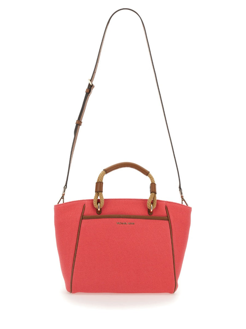 Michael Michael Kors Cotton Tote Bag — Pink