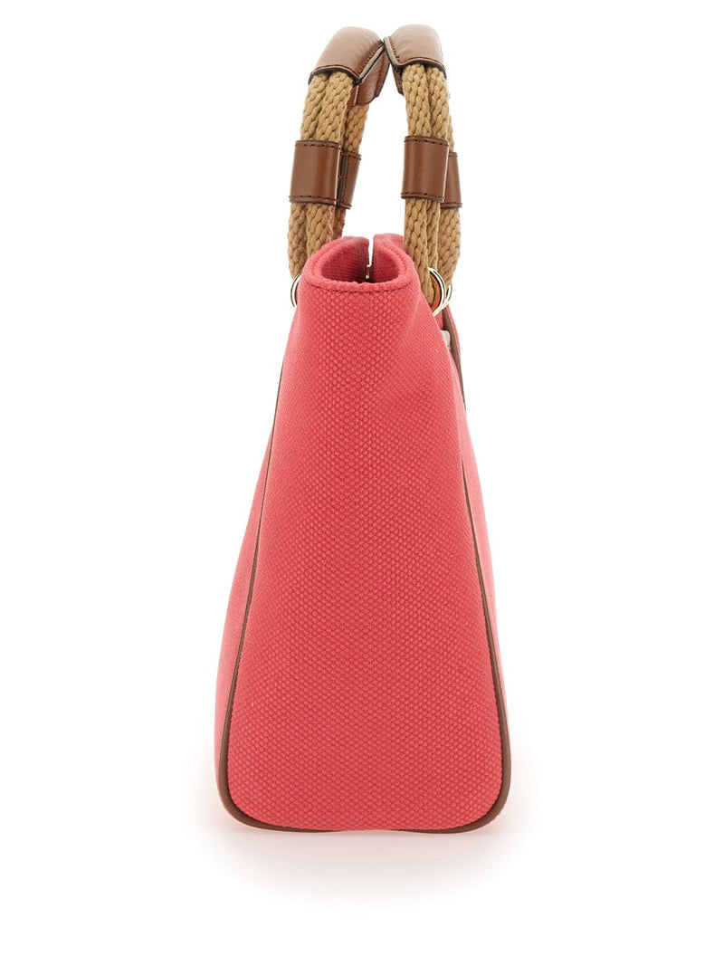 Michael Michael Kors Cotton Tote Bag — Pink