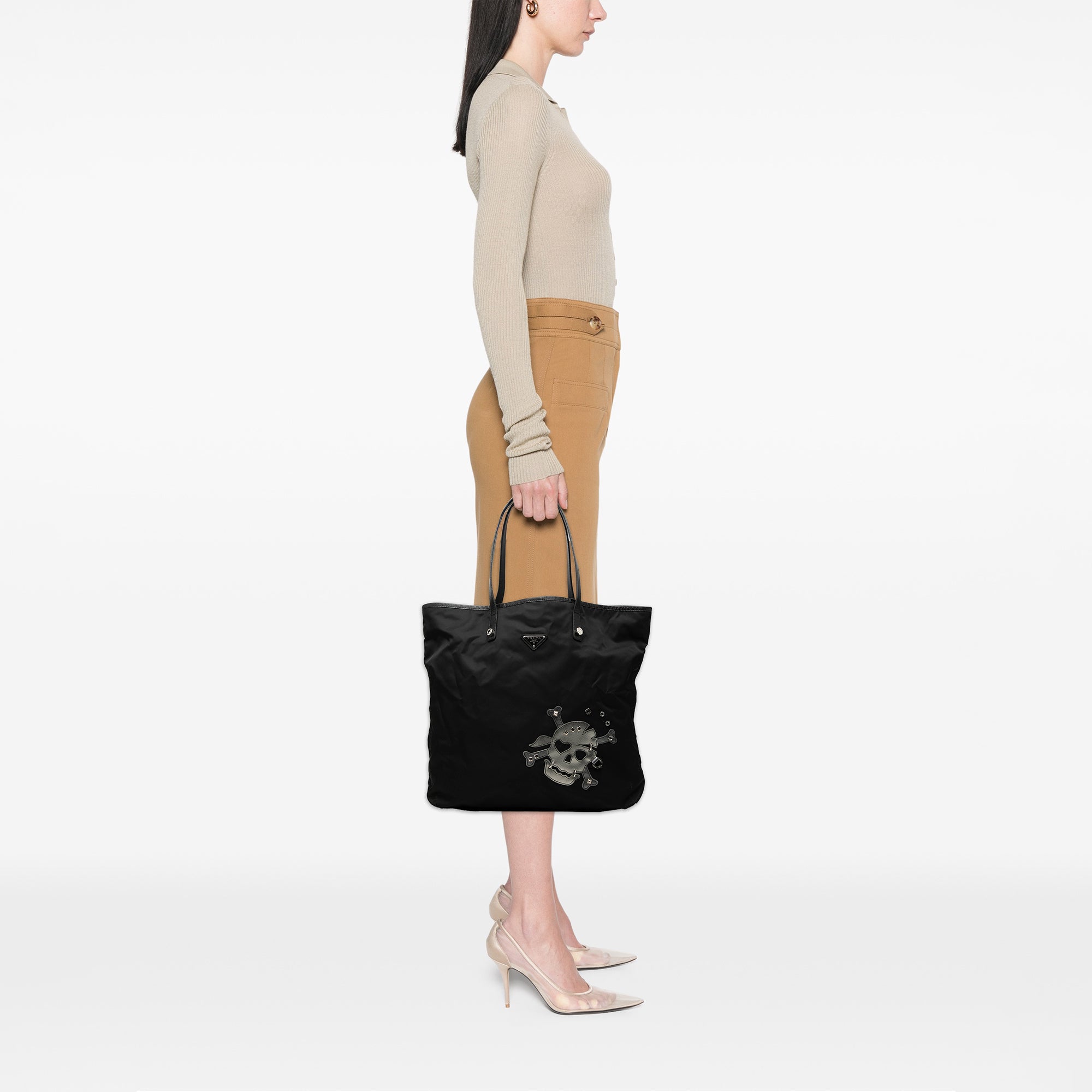 Tessuto Skull Tote - Image 6
