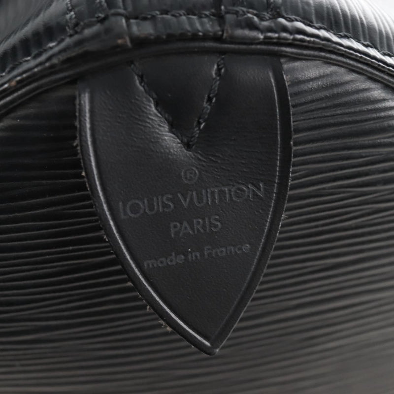 Louis Vuitton Keepall Epi Leather Black Bag