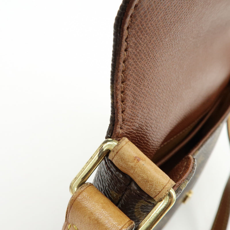 Louis Vuitton Musette Tango Monogram Canvas Brown Bag