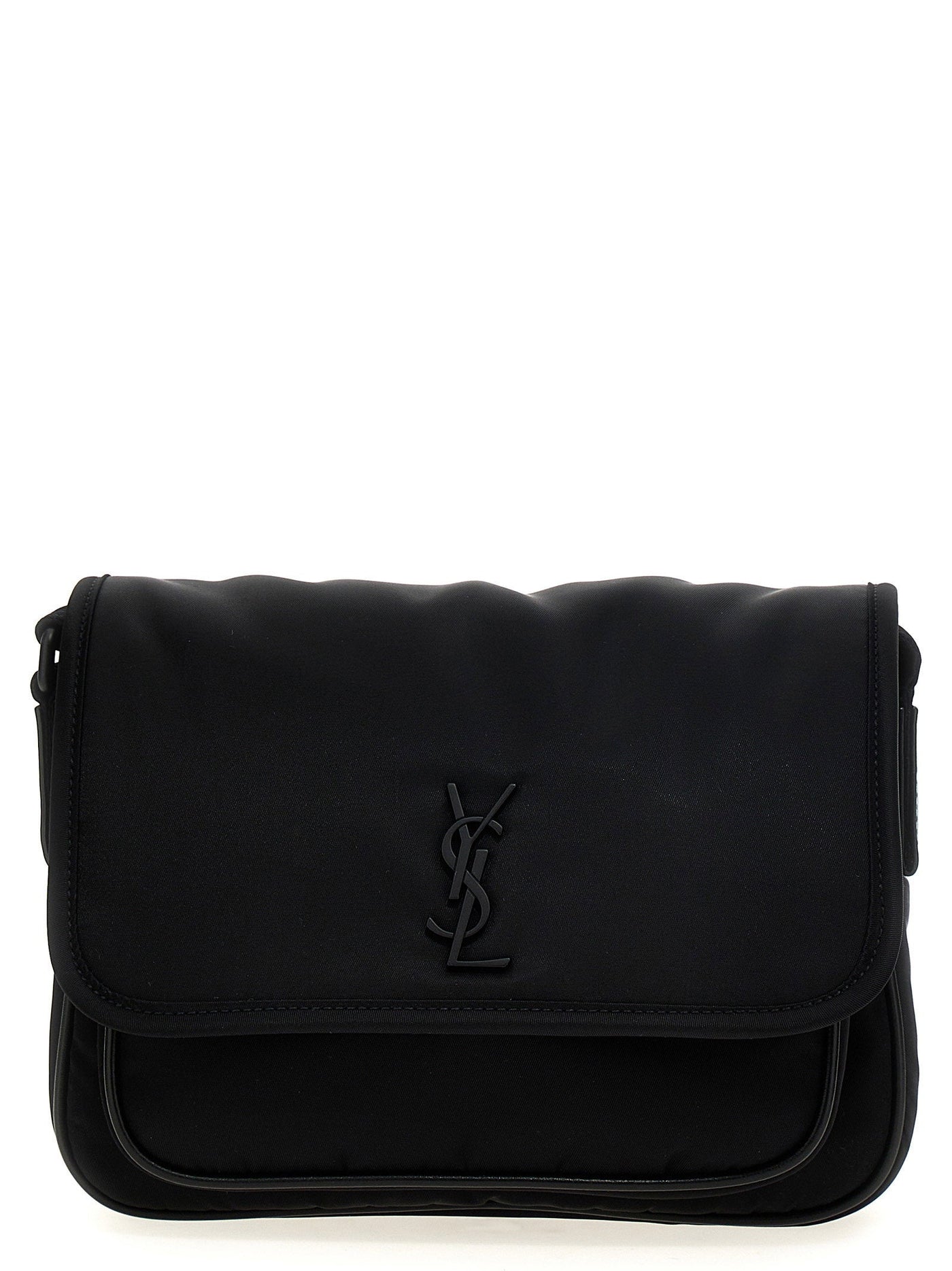 Saint Laurent Crossbody Bag — Black Nylon