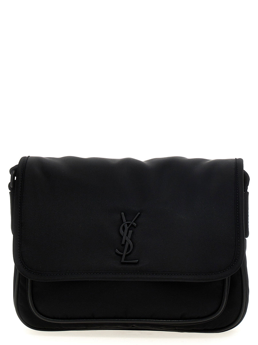 Saint Laurent Crossbody Bag — Black Nylon