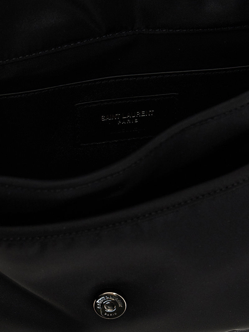 Saint Laurent Crossbody Bag — Black Nylon