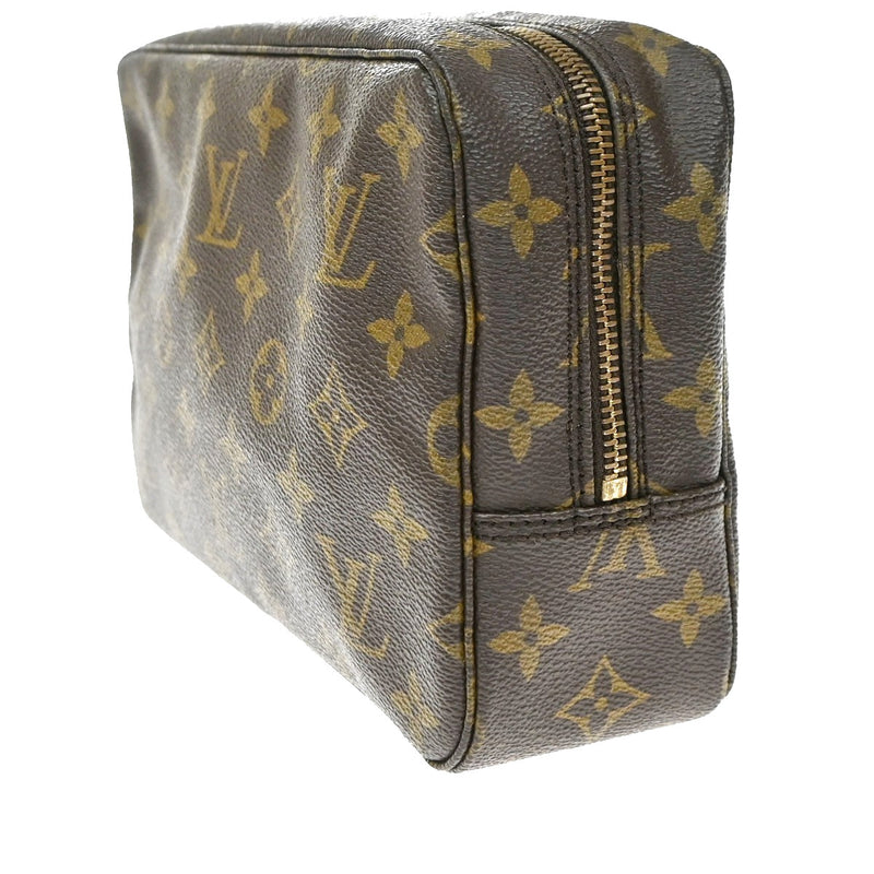 Louis Vuitton Trousse Toilette Monogram Canvas Brown Bag