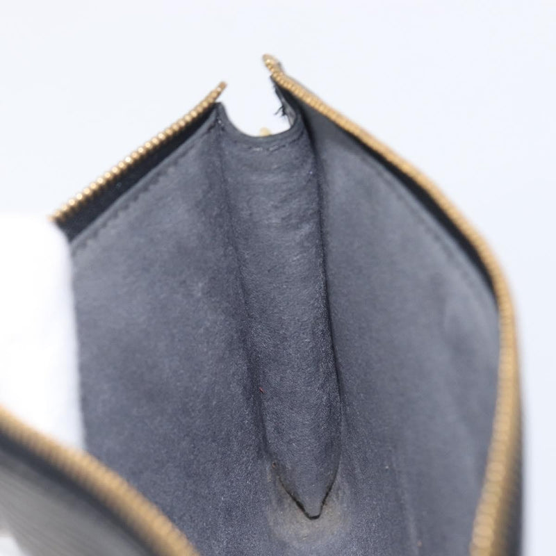 Louis Vuitton Pochette Accessoires Epi Leather Black Bag