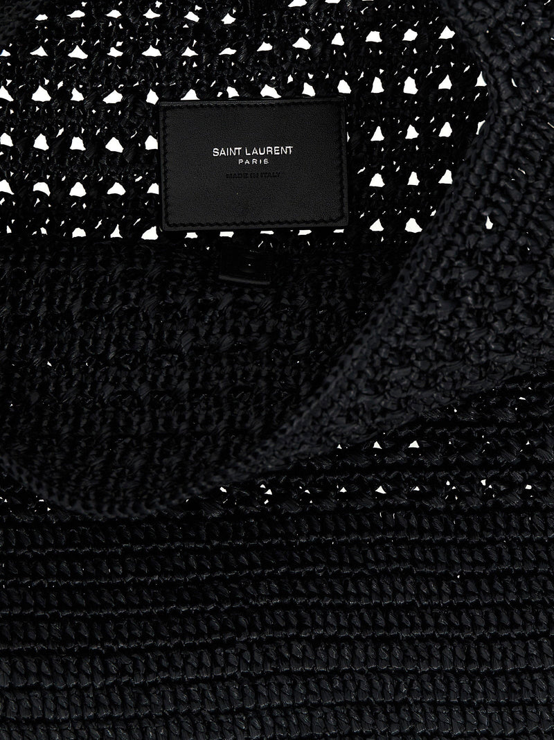 Saint Laurent Le 5 À 7 Midi Shoulder Bag — Black