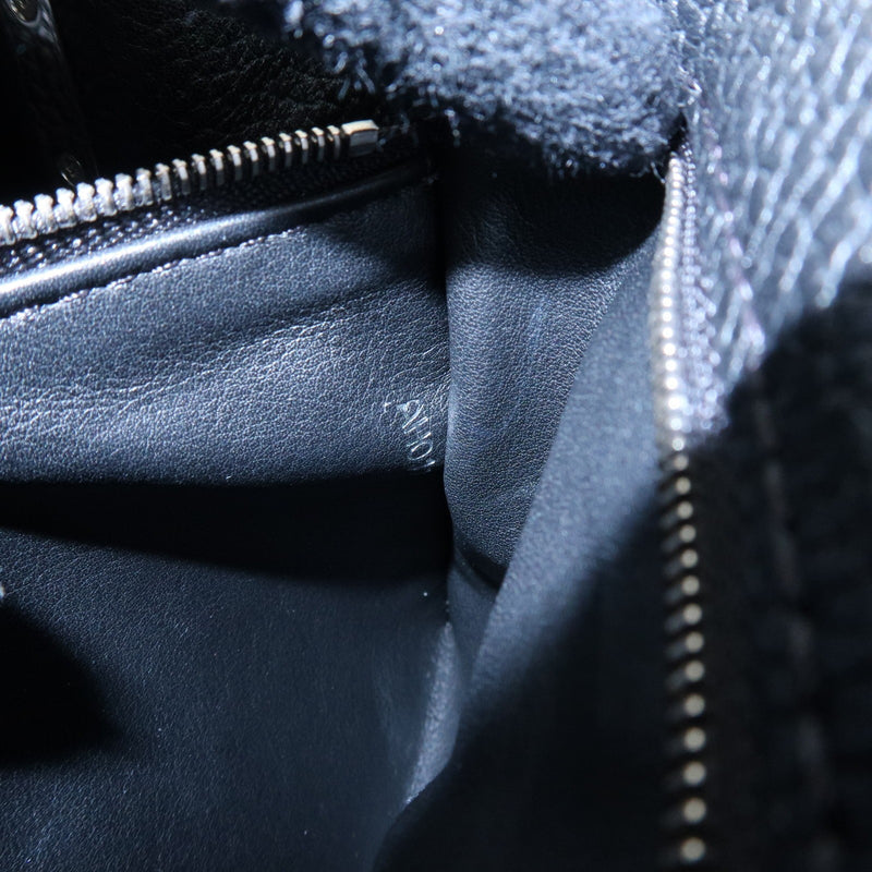 Louis Vuitton Capucines Fleur De Lys Taurillon Leather Black Bag