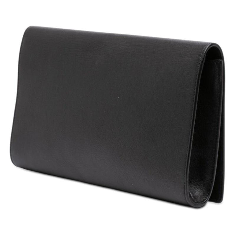 Large Calfskin Monogram Belle De Jour Clutch - Image 2
