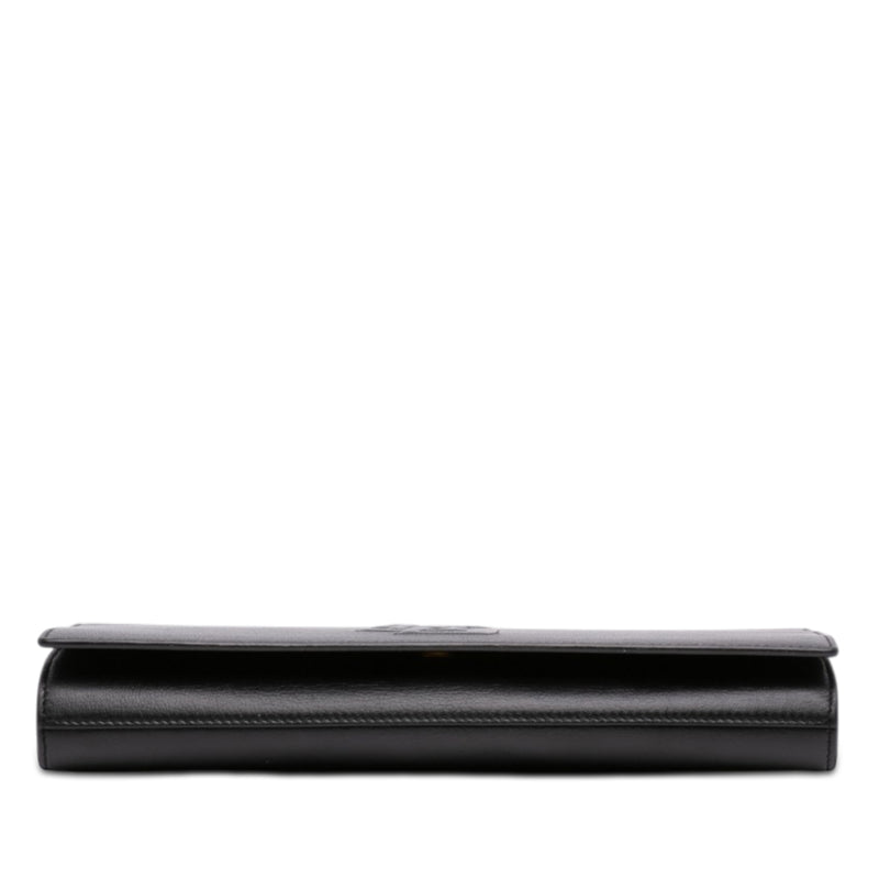 Large Calfskin Monogram Belle De Jour Clutch - Image 3
