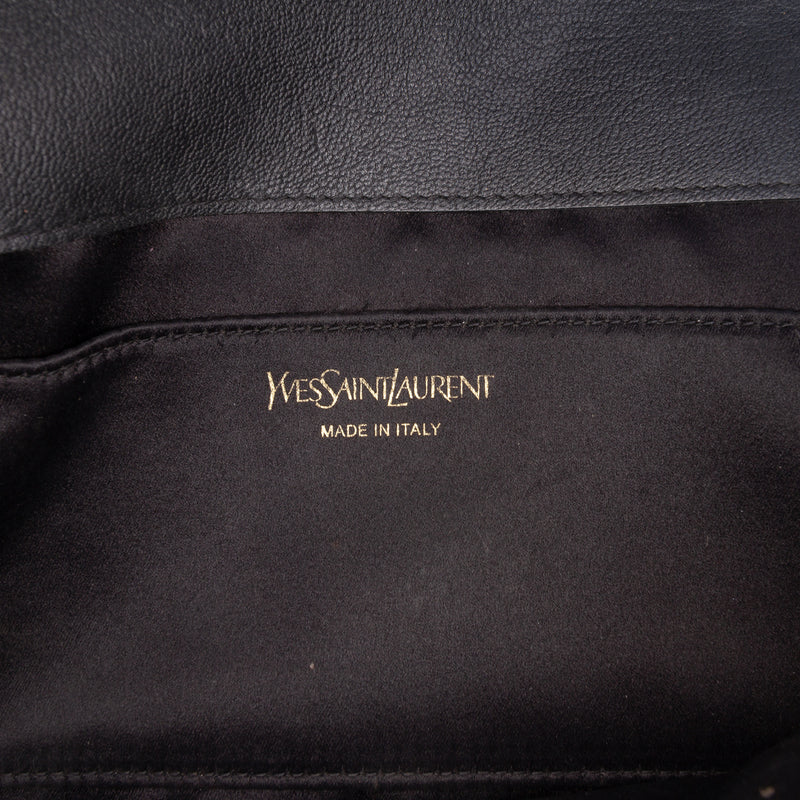 Large Calfskin Monogram Belle De Jour Clutch - Image 5