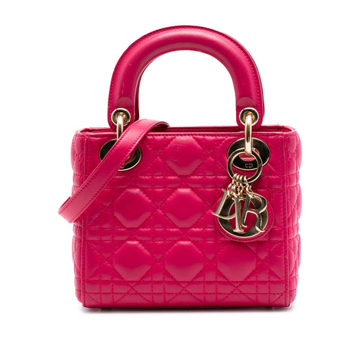 Mini Lambskin Cannage Lady Dior - Image 1