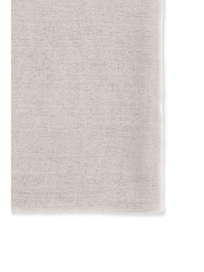 Brunello Cucinelli Silk And Cashmere Scarf — Beige (capra Hircus) Scarfs