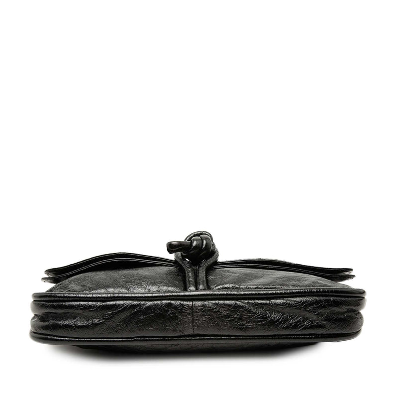 Crinkled Calfskin Folded Clutch - Image 3