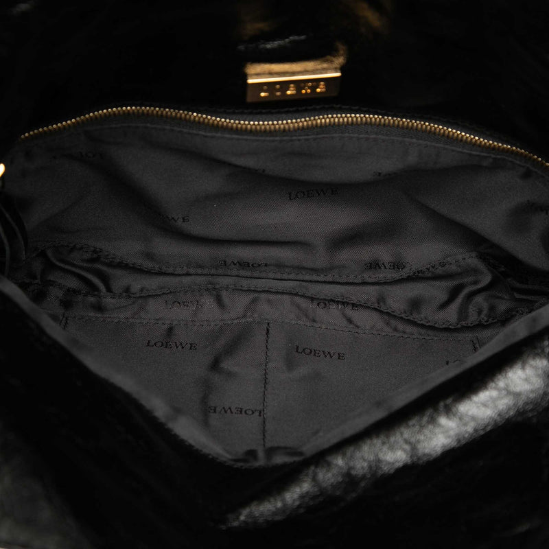 Crinkled Calfskin Folded Clutch - Image 4