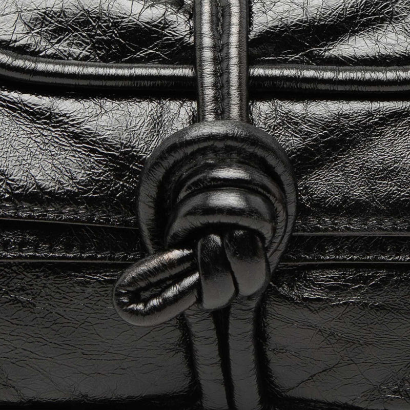 Crinkled Calfskin Folded Clutch - Image 6