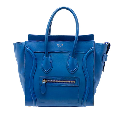 Micro Smooth Calfskin Luggage Tote - Image 1