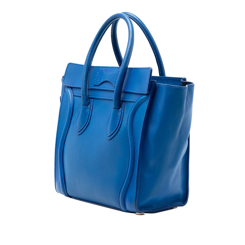 Micro Smooth Calfskin Luggage Tote - Image 2