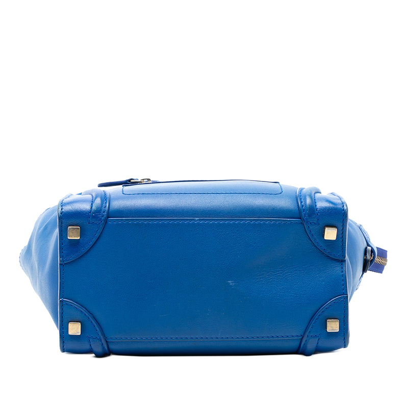Micro Smooth Calfskin Luggage Tote - Image 3