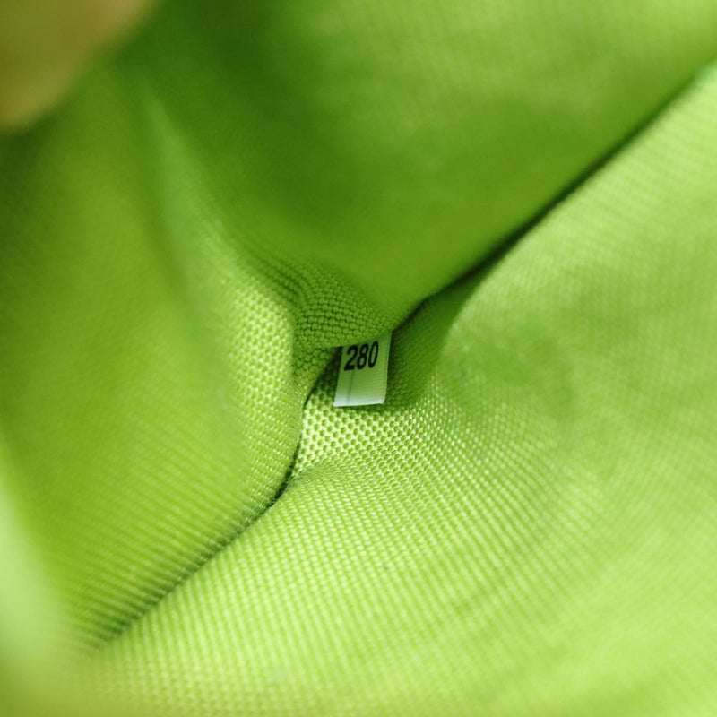 Prada Zipped Triangle Canvas Green Bag