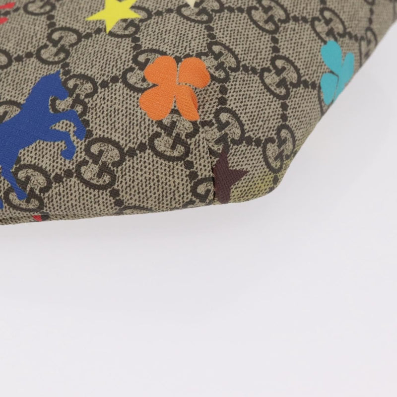Gucci Childrens Belt Bag Printed Gg Coated Canvas Beige