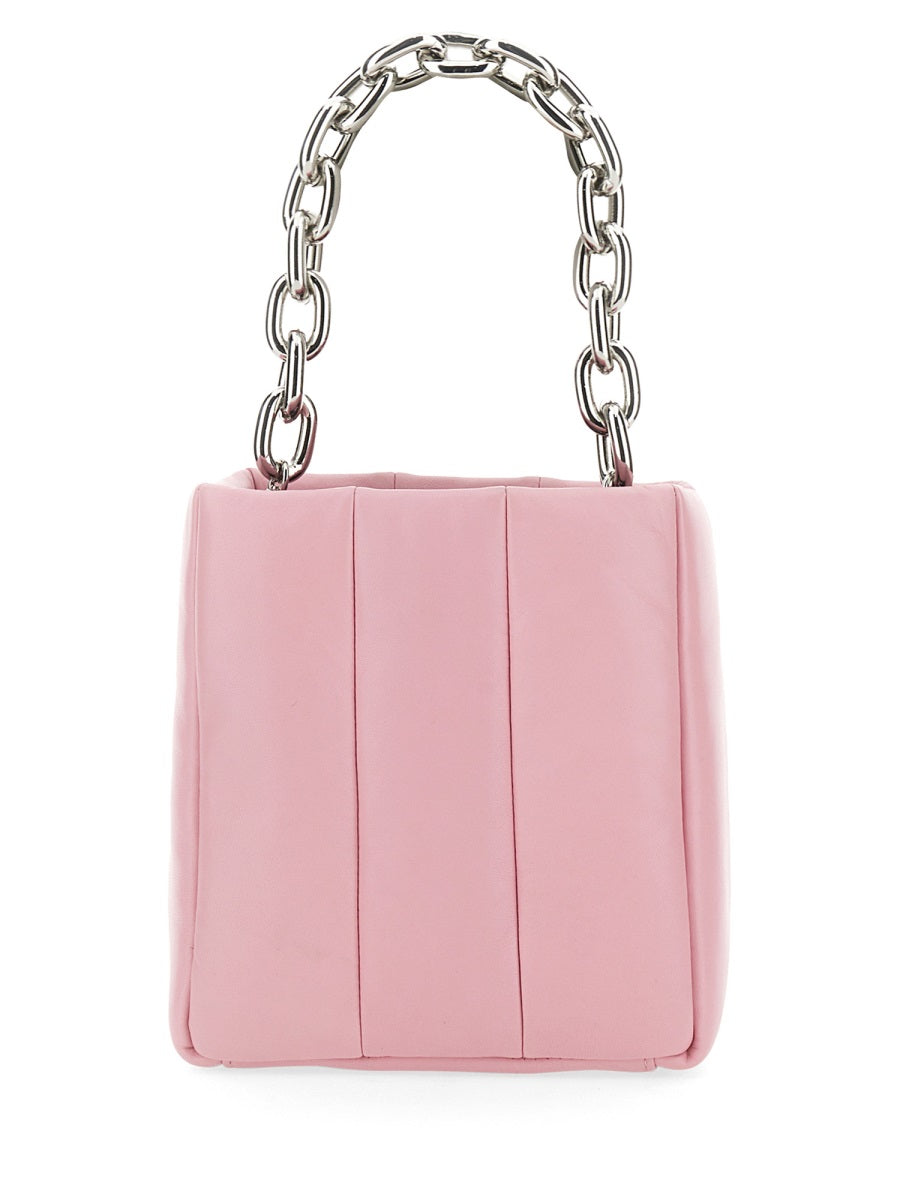 Stand Studio Dya Shoulder Bag — Pink Leather