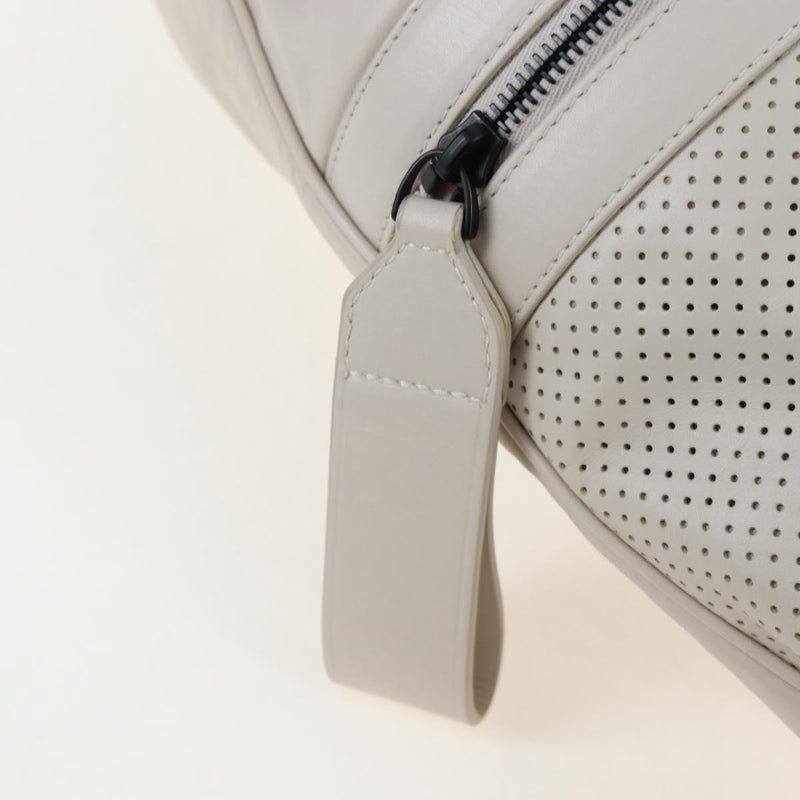 Bottega Veneta Drawstring Perforated Leather Beige Bag