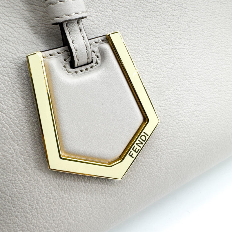Fendi 2jours Leather Gray Bag