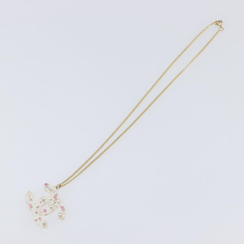 Chanel Cc Pendant Multicolor Crystal Embellished Metal Multicolour Bijoux