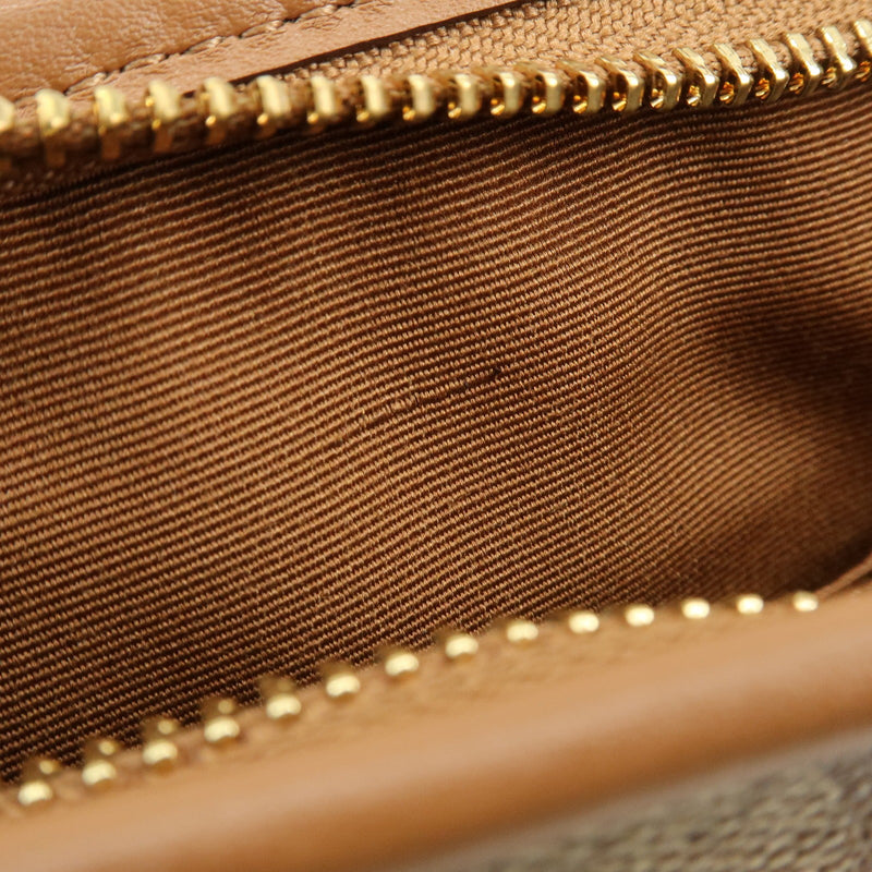 Coach Shoulder Canvas Brown Bag