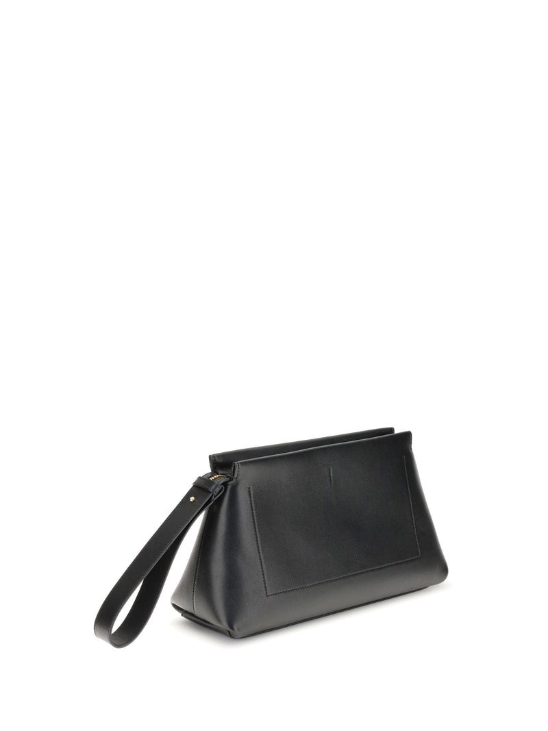 Givenchy Clutch — Black Calf Leather