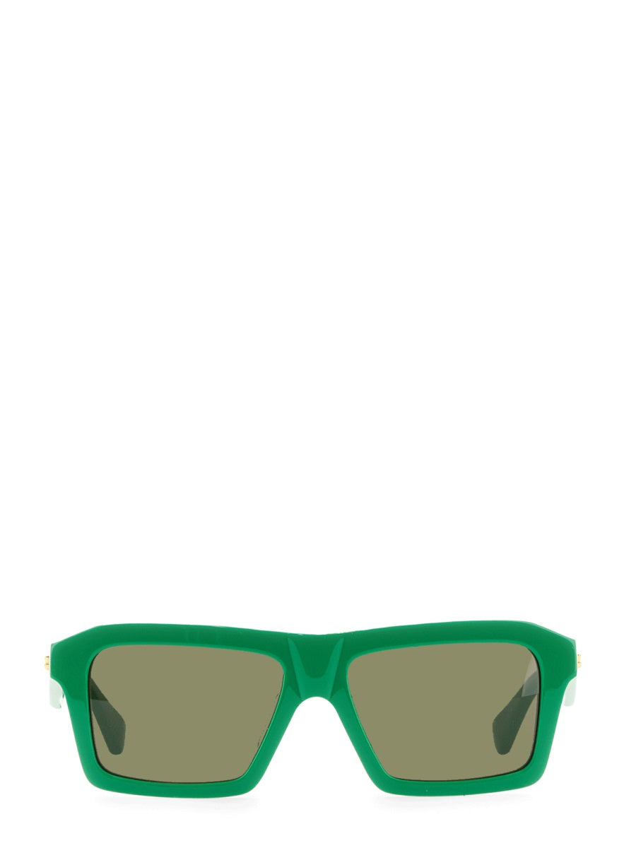 Bottega Veneta 734133_v2q303344 Sunglasses — Green Acetate