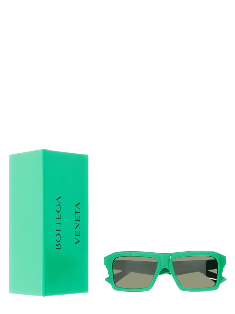 Bottega Veneta 734133_v2q303344 Sunglasses — Green Acetate