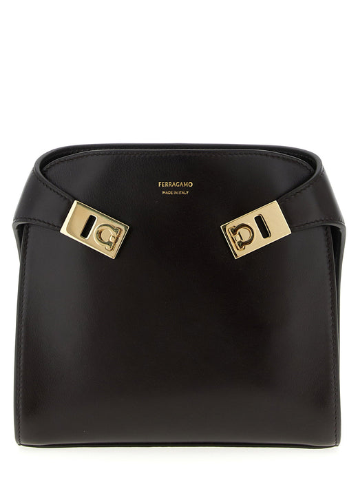 Ferragamo Hug Bb S Belt Bag — Black
