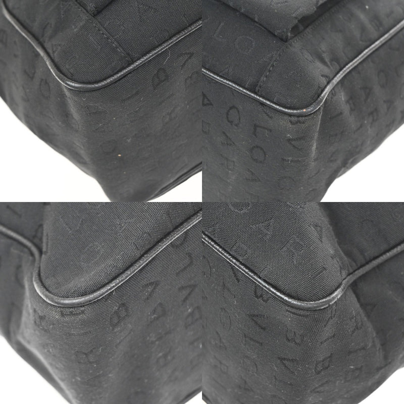 Bvlgari Vintage Canvas Black Bag