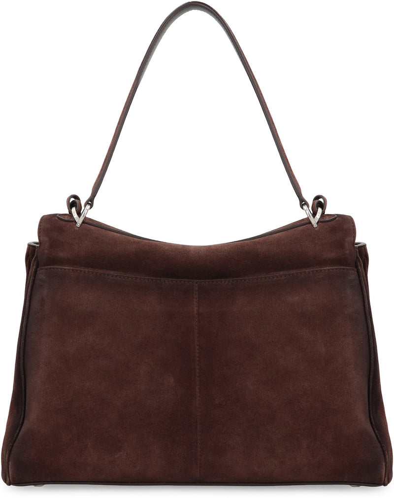 Balenciaga Rodeo Media Shoulder Bag — Brown Calf
