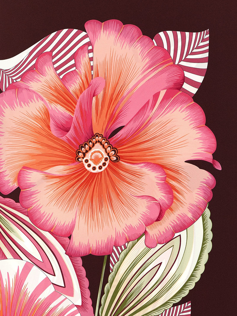 Ferragamo Brezza Scarf — Pink Pure Silk Twill Scarfs