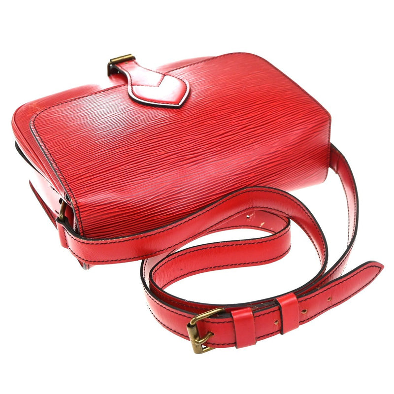 Louis Vuitton Cartouchiere Epi Leather Red Bag