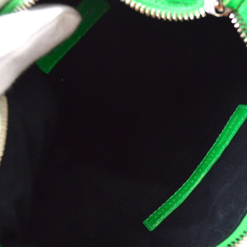 Balenciaga Le Cagole Giant Studs Leather Green Bag