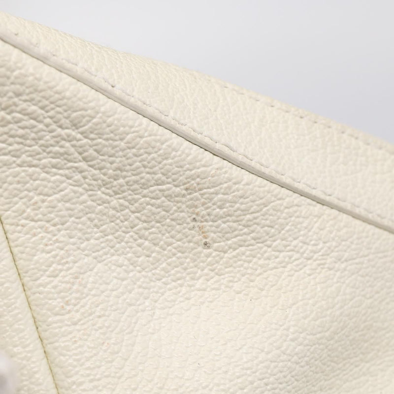 Bvlgari Shoulder Leather White Bag