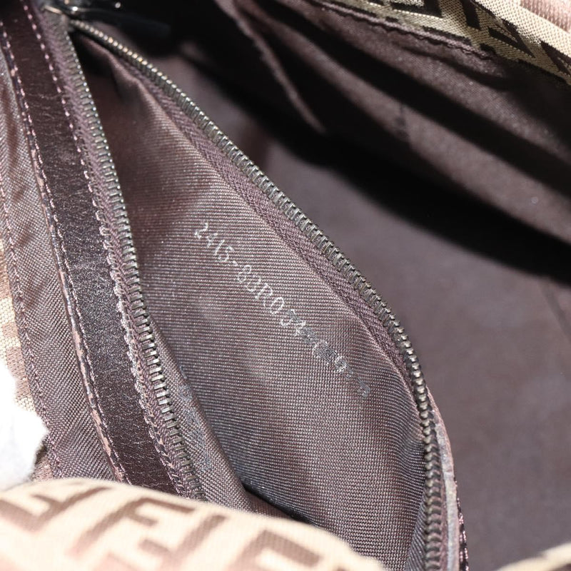 Fendi Mamma Baguette Canvas Beige Bag