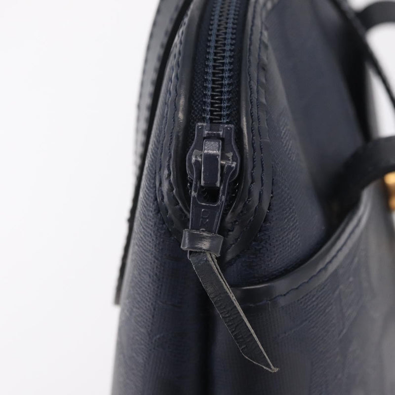Christian Dior Trotter Canvas Navy Bag