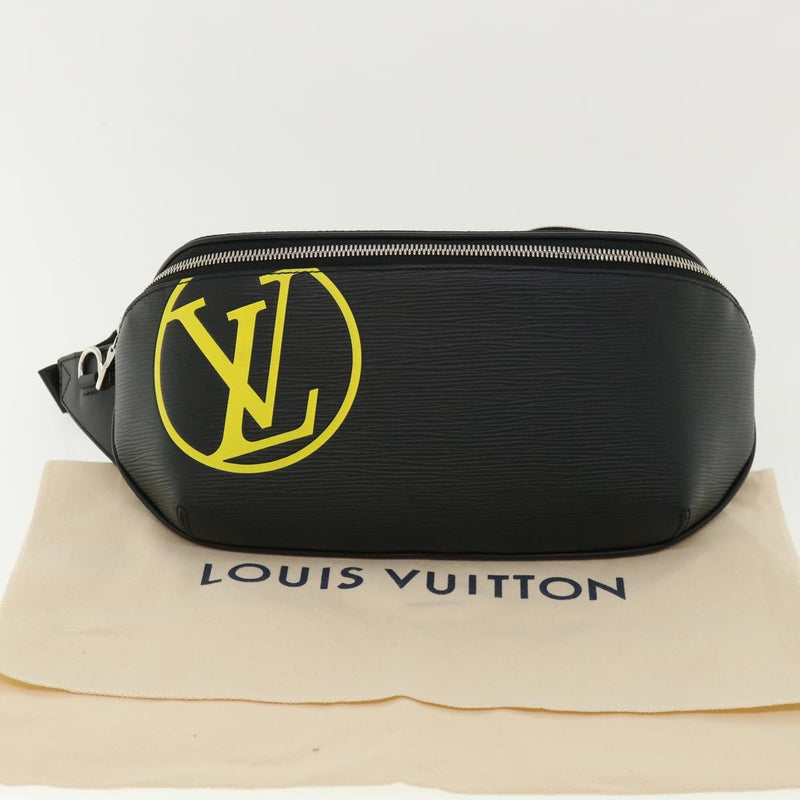 Louis Vuitton Bum Initials Epi Leather Black Bag