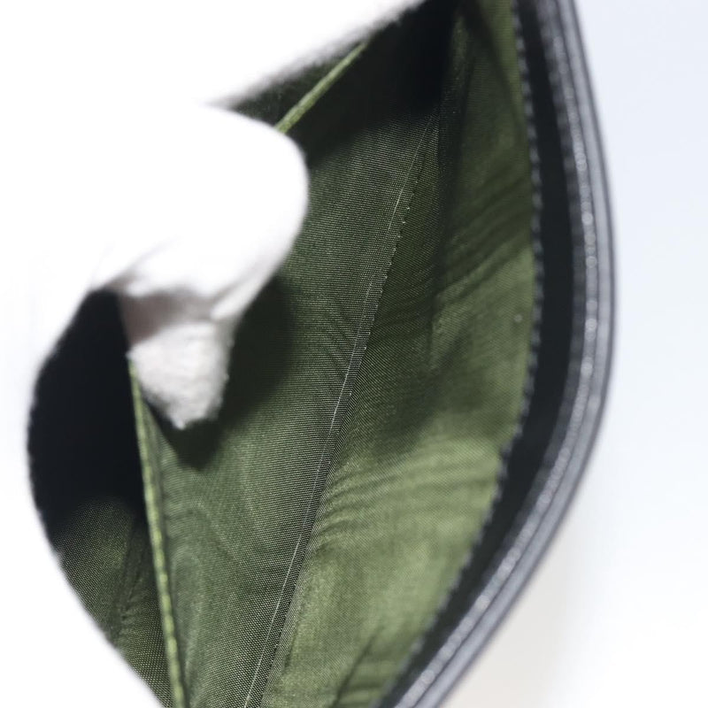 Gucci Gg Ring Leather Black Bag